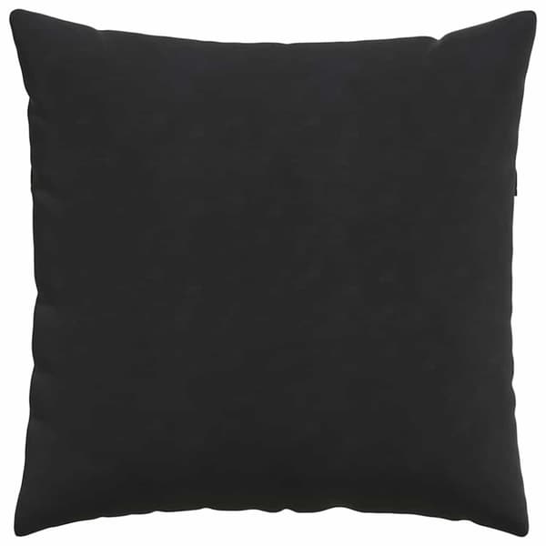 Sofakuddar 2 pcs Svart 80 x 80 cm Kordread tyg