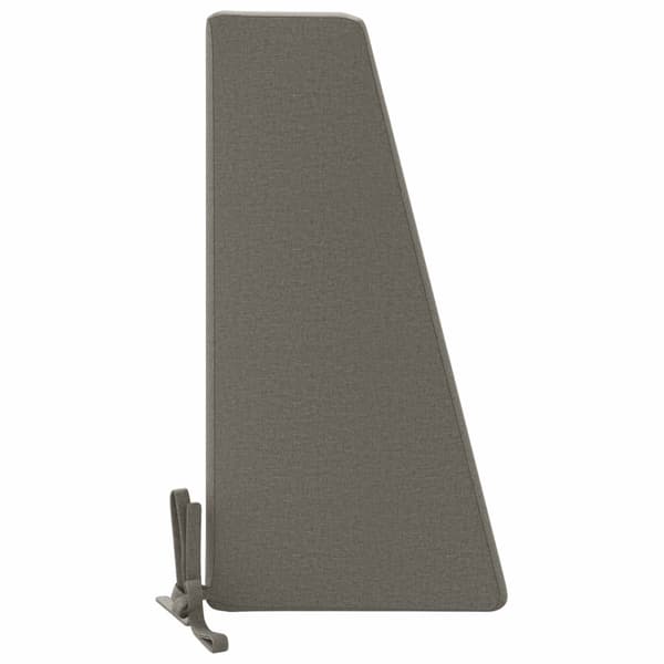 Ryggkudde SOEST 100% Polyester Grå 120 x 20 x 40 cm