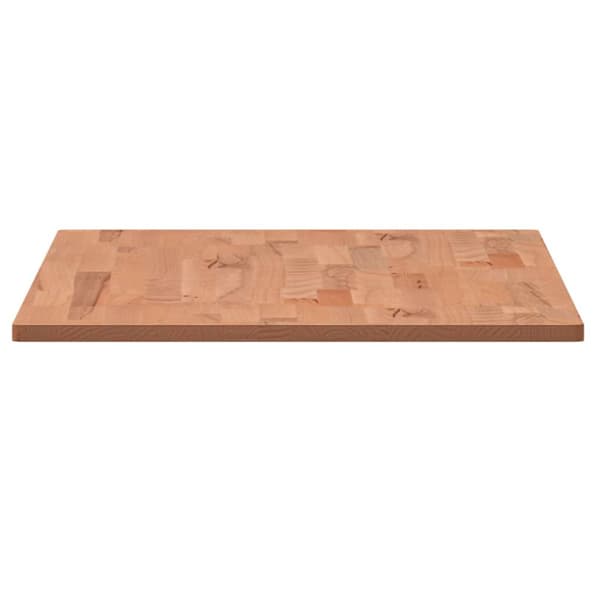 Bordsskiva 80x40x1,5 cm rektangulär massivt bokträ