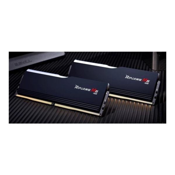 G.Skill Ripjaws M5 RGB F5-6400J3239G16GX2-RM5RK - DDR5 - sats - 32 GB: 2 x 16 GB - DIMM 288-pin - 1600 MHz / PC5-25600 - ej buffrad