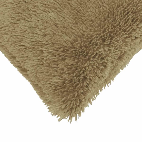 Kudde med kudde HEERLEN 2 st Ljusgrå PV Fleece