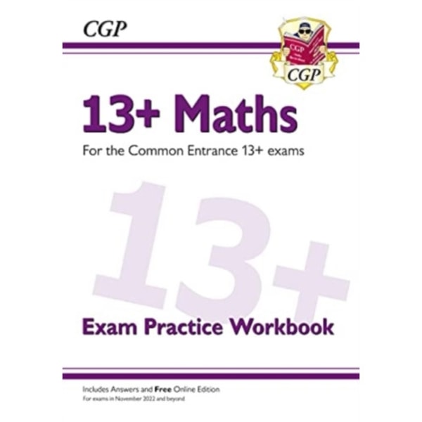 13+ Maths Exam Practice Workbook for the Common Entrance Exams (häftad, eng)