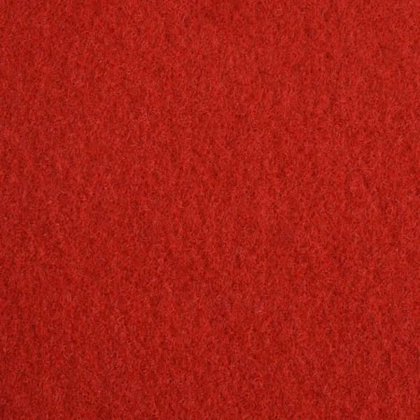 Matta Enfärgad Röd 1,2 x 12 m Polyester