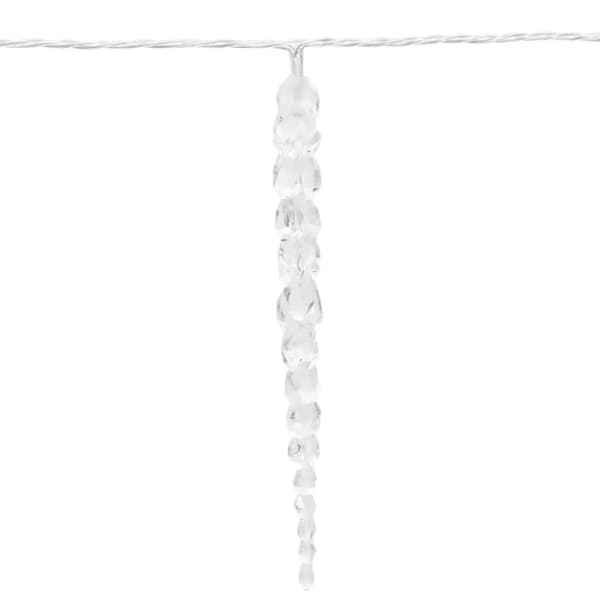 Julbelysning 200 LEDs blå 20 m akryl PVC