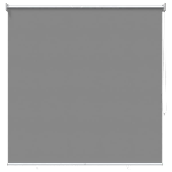 Rullgardin UV-skydd Ljusgrå 120 x 140 cm Polyester