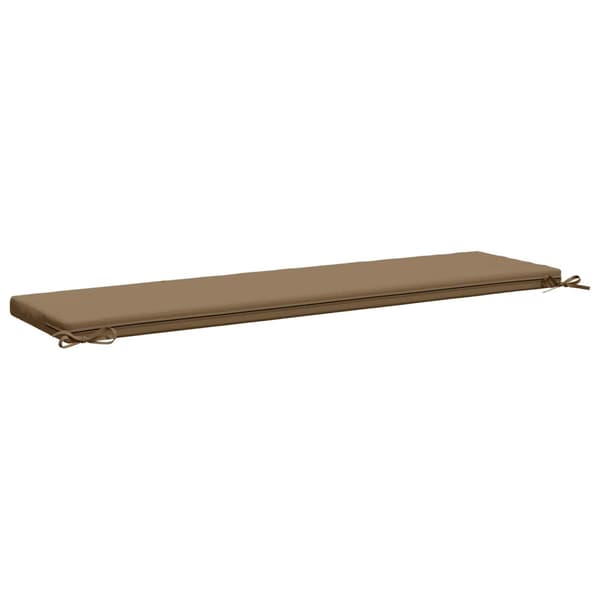 2-delade Bänk Kuddar SOEST 2 st 100% Polyester Taupe