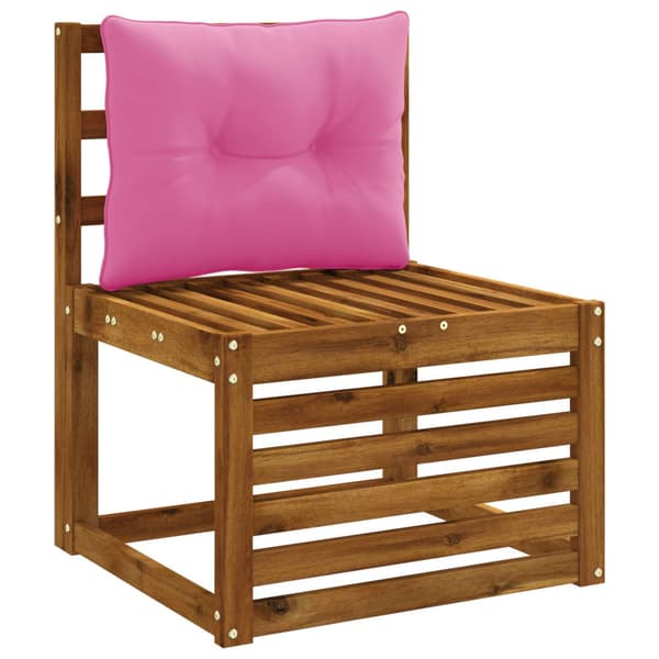 Ryggkudde PUTTEN 100% Polyester Rosa 60 x 40 x 10 cm