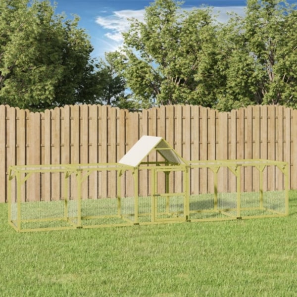 Hönshus 500x100x150 cm impregnerad massiv furu