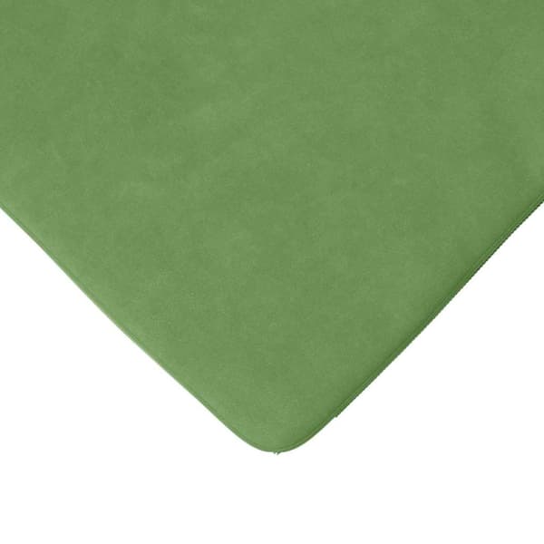 Sittkuddar 4 pcs Ljusgrön 40 x 40 x 3 cm Sammet