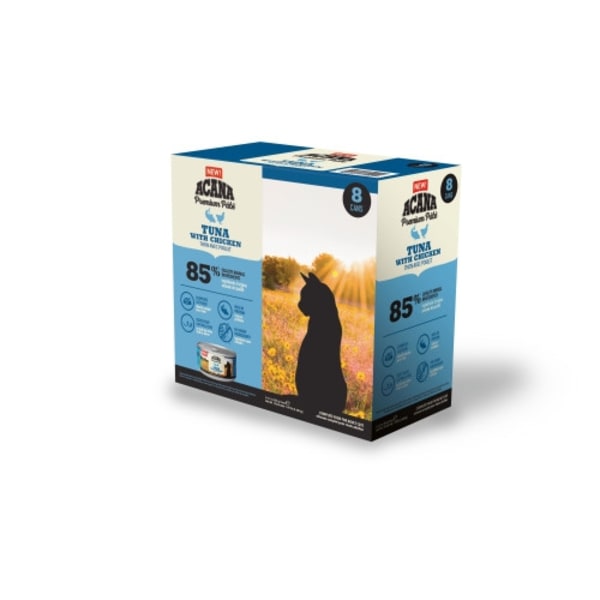 Premium Paté Tuna/chicken Vårfoder För Katt 8x85g