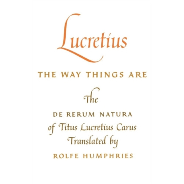 Lucretius: The Way Things Are (häftad, eng)