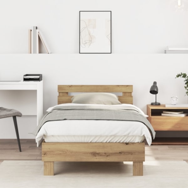 Hantverksmässig ek sängram Hantverksmässig ek Massiv ek 90 x 190 cm