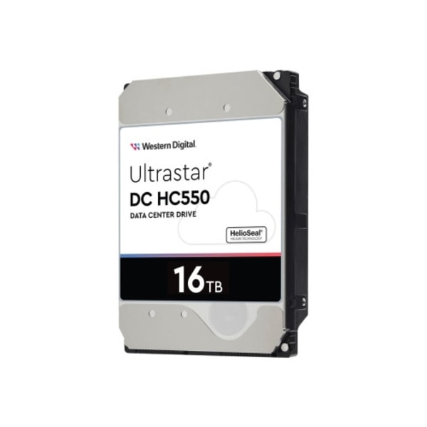 WD Ultrastar DC HC550 WUH721816AL5204 - hårddisk - 16 TB - SAS 12Gb/s