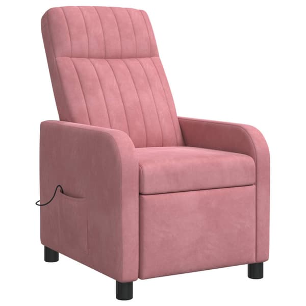 Massagefåtölj Rosa Sammet (V)