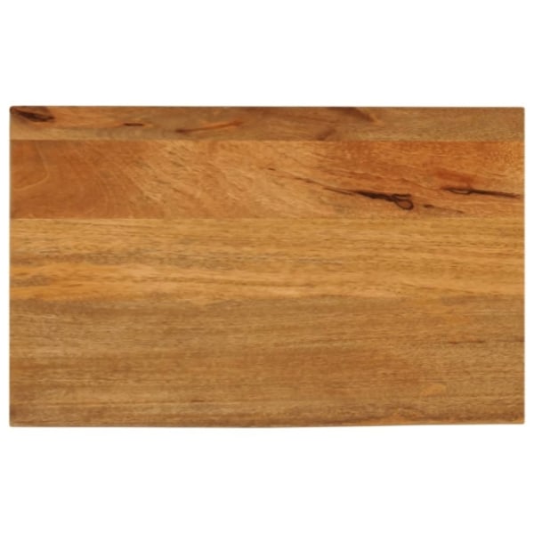 Bordsskiva 60x20x2,5 cm levande kant massivt mangoträ