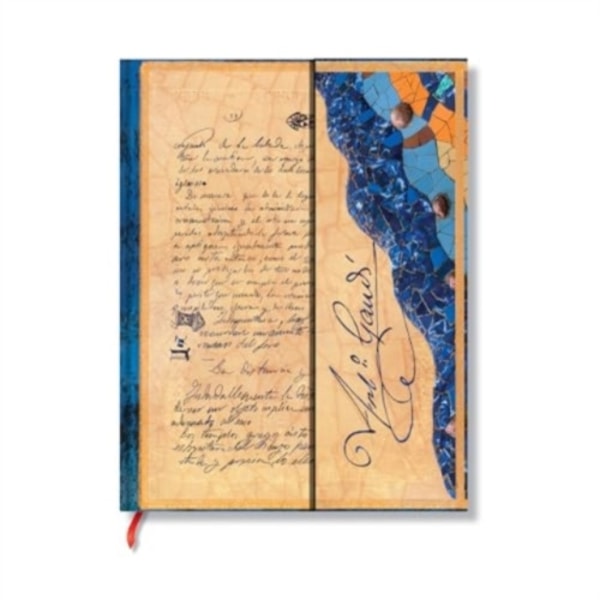 Gaudi, The Manuscript of Reus (Embellished Manuscripts Collection) Midi Lined Hardback Journal (Elastic Band Closure) (inbunden, eng)