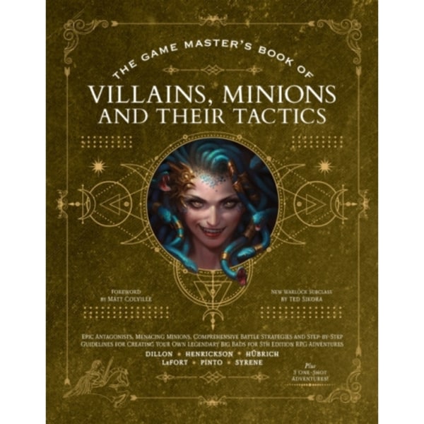 The Game Master’s Book of Villains, Minions and Their Tactics (inbunden, eng)