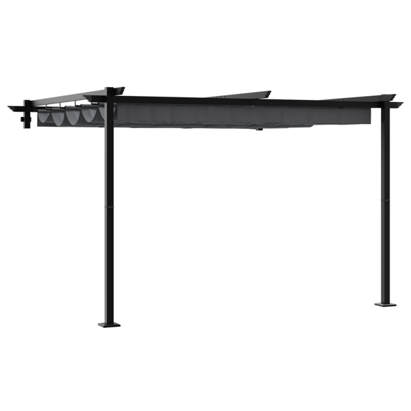 Paviljong Antracit 300 x 300 x 200 cm Polyester