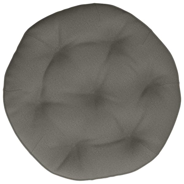 Hängstolskudde VIANEN 100% Polyester Grå Ø 60 x 10 cm