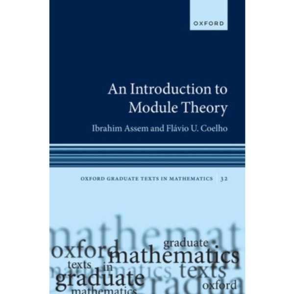 An Introduction to Module Theory (häftad, eng)