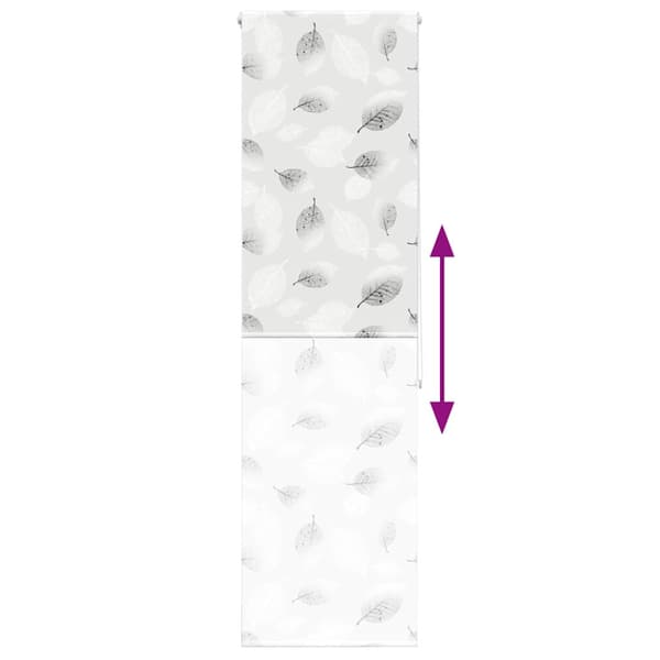 Rullgardin för dusch 80x240 cm tyg bredd 76 cm