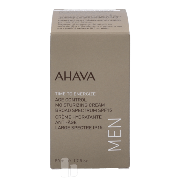 Ahava Men T.T.E. Age Control Moisturizing Cream SPF15 50 ml Herr