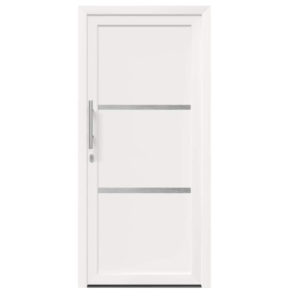 Framdörr Vit 88 x 200 cm PVC