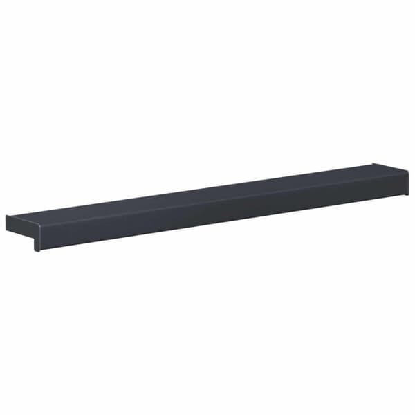Fönsterbräda Anthracit med träådring 60 x 10 x 4,5 cm PVC