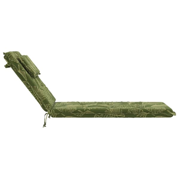 Solstol Kudde GEMERT 100% Polyester Bladdesign 190 x 50 x 9 cm