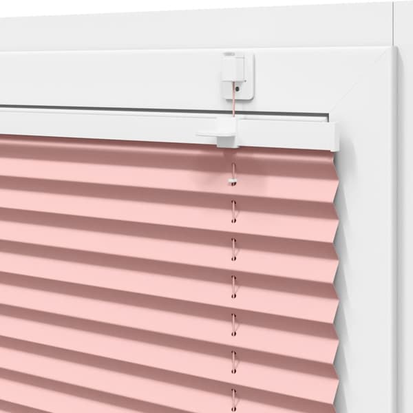 Plisserad persienn rosa 70x150 cm tyg bredd 69,4 cm polyester