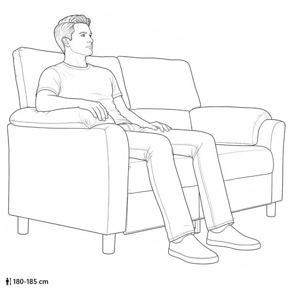 Soffa Ljusgrön 174 x 85 x 93 cm Sammet