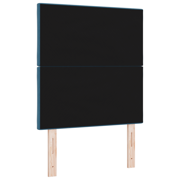 LED huvuddyna Mörkblå 80 cm Sammet