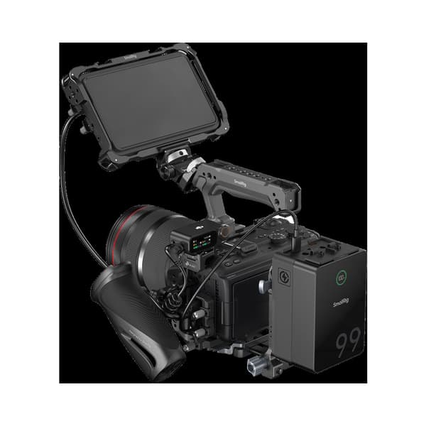 SmallRig 6381 HawkLock Quick Release Cage Kit with V-Mount Battery Plate for Canon EOS R6 V