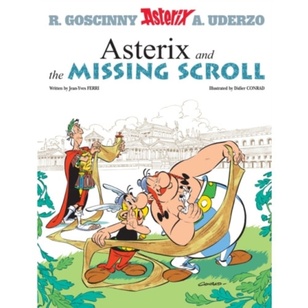 Asterix: Asterix and The Missing Scroll (inbunden, eng)