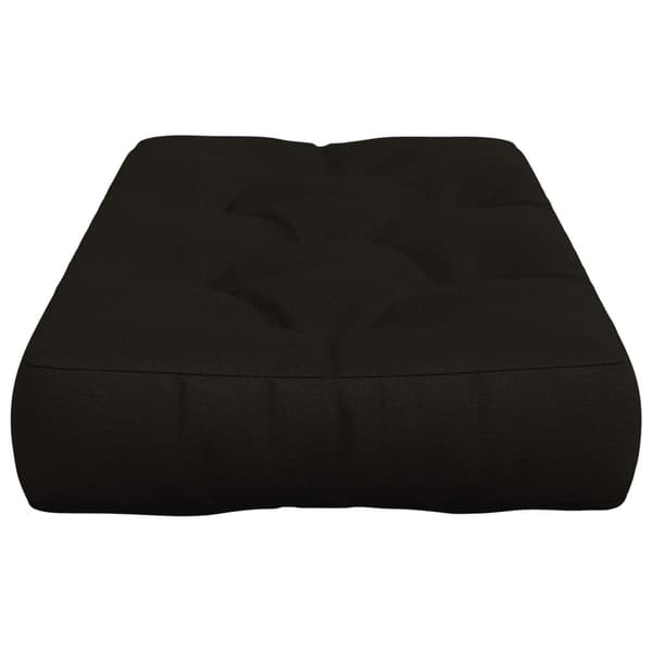 Pallkudd VIANEN 100% Polyester Svart 120 x 50 x 12 cm