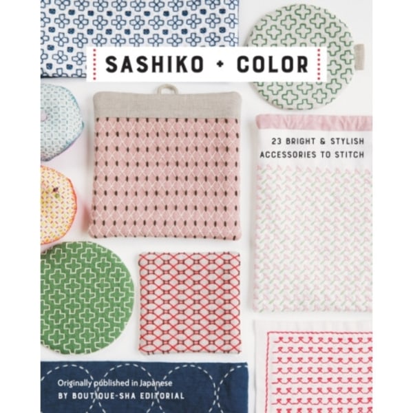 Sashiko + Color (häftad, eng)