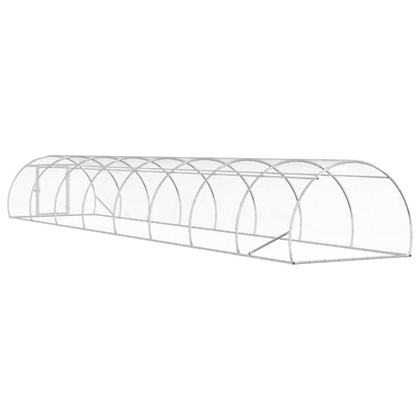 Hönsgård Silver 800 x 150 x 100 cm Galvaniserat stål