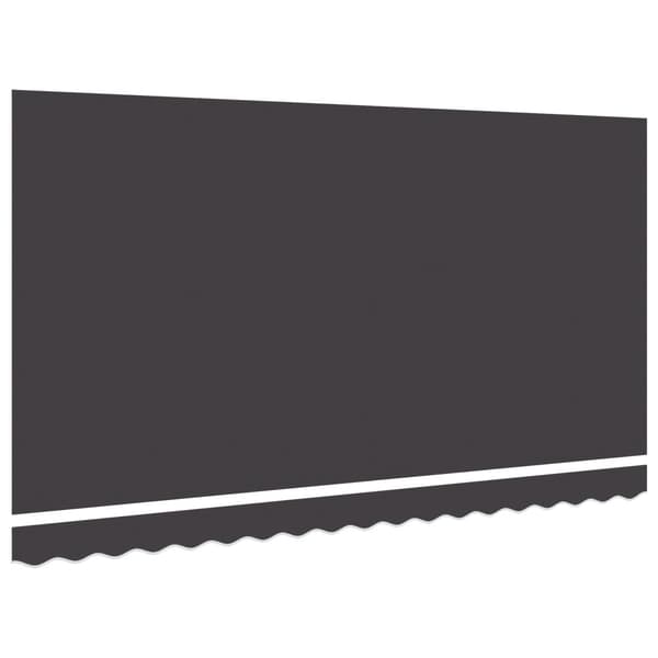 Markisväv Antracit 4 x 2 m Polyester
