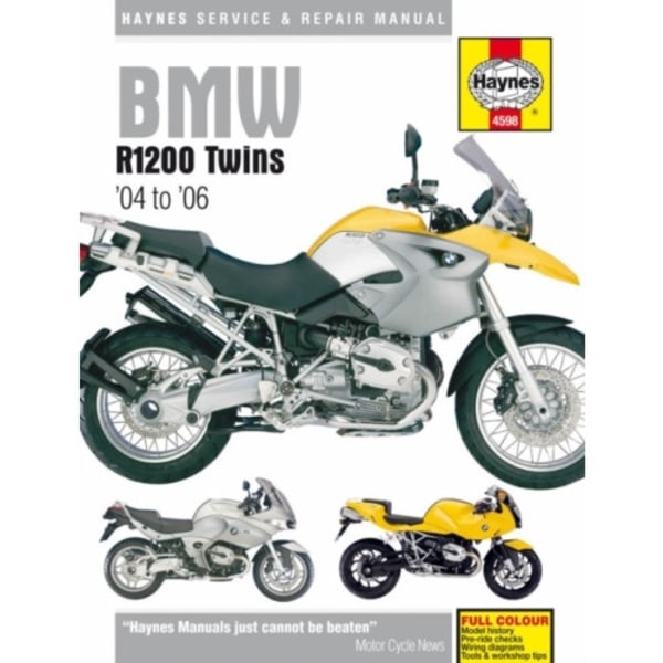 BMW R1200 Twins (04 - 09) Haynes Repair Manual (häftad, eng)