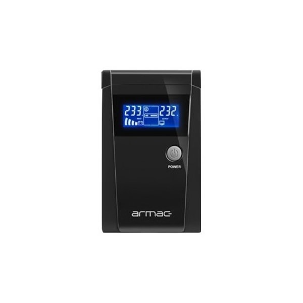 Armac Office 650E - UPS - 390 Watt - 650 VA Svart