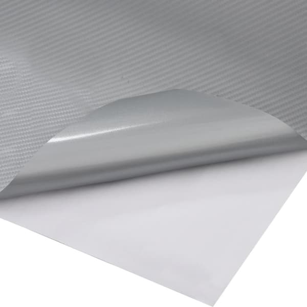 Bilfoliering 4D silver 100x150 cm
