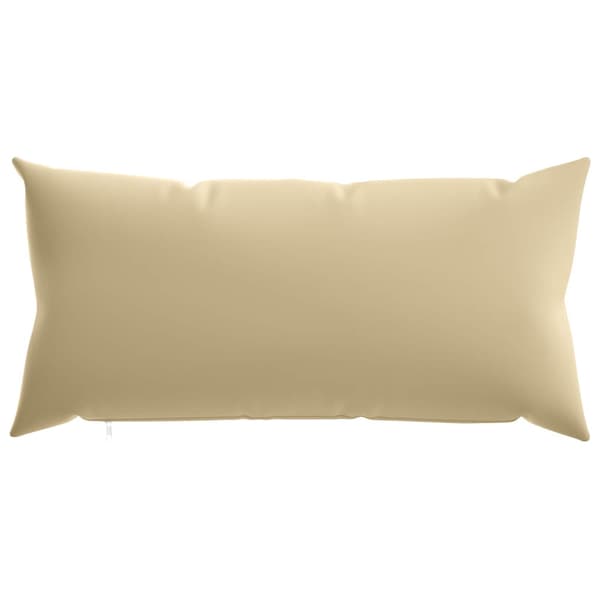 Kuddöverdrag 6 st HEERLEN Beige 40 x 80 cm Polyester