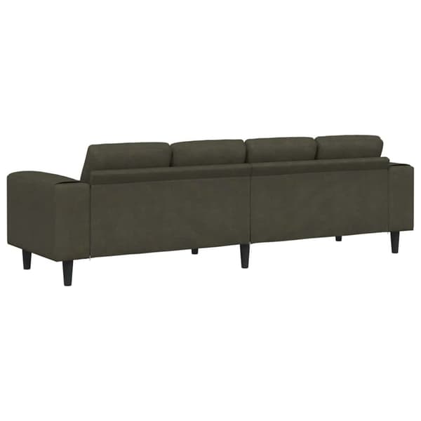 Vardagsrumsoffa Armégrön 250 x 77 x 76 cm