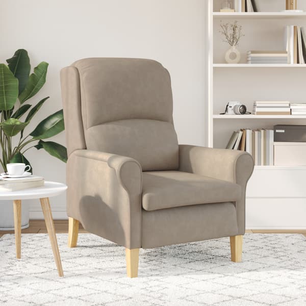 fåtölj Taupe Mikrofiber