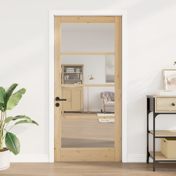 Inredningsdörr ORKDAL Brun 93 x 202 cm