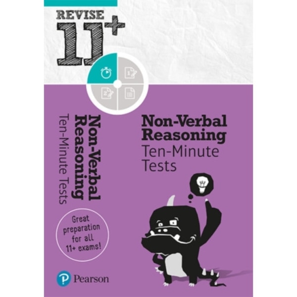 Pearson REVISE 11+ Non-Verbal Reasoning Ten-Minute Tests - for the 2024 and 2025 exams (häftad, eng)