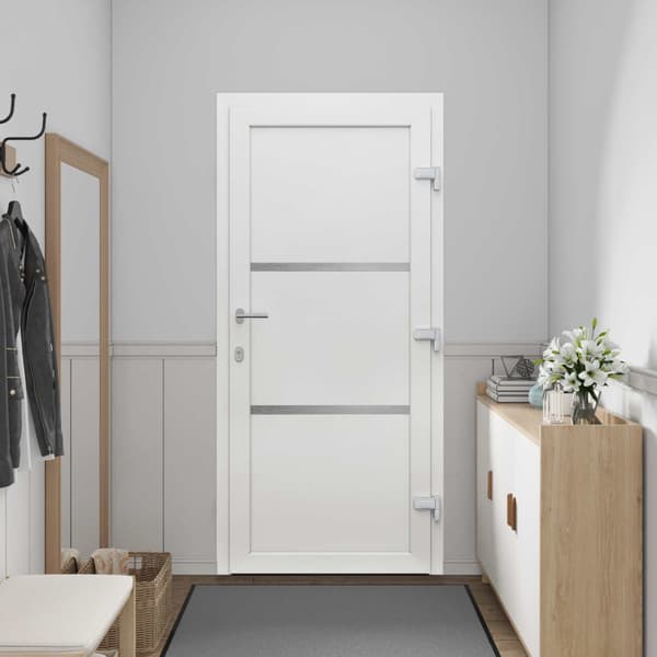 Framdörr Vit 88 x 200 cm PVC