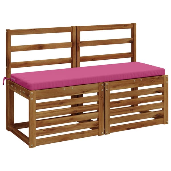 Bänk kudde SOEST 100% Polyester Rosa 100 x 40 x 5 cm