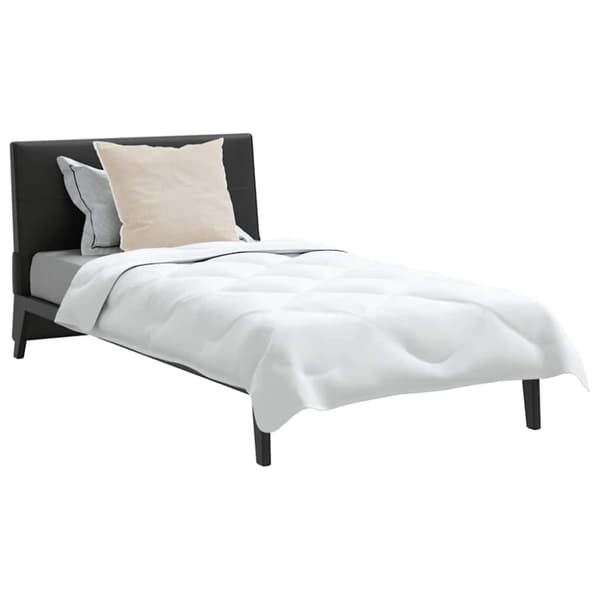 Duntäcke med kudde 2 pcs Vit Mikrofiber