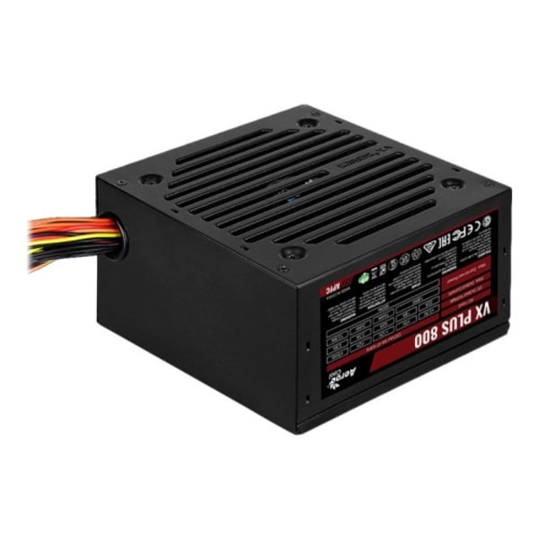 AeroCool VX PLUS 800 - nätaggregat - 800 Watt Svart